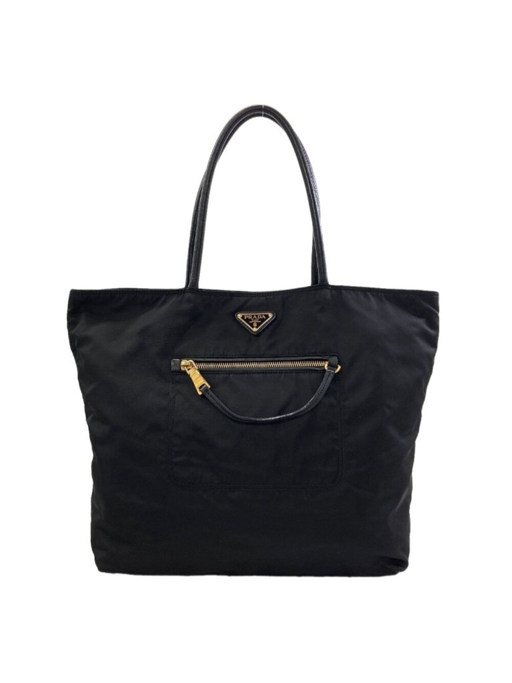 Prada Logo Tote Nylon